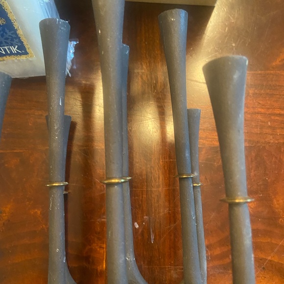 Vintage Jens Quistgaard Candle Holder, Denmark 1950s Candleabra Cast Iron, Rare - Picture 7 of 13
